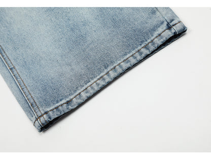 Splash-Ink Ripped Jeans PinkLimes Trending Streetwear