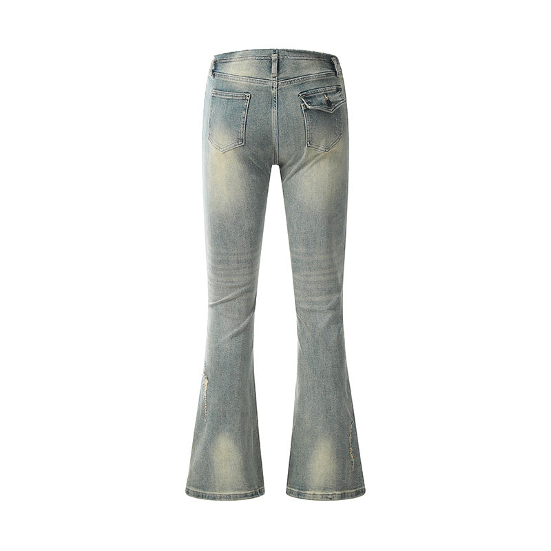 Vintage Flare Jeans PinkLimes Trending Streetwear