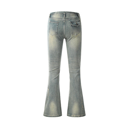 Vintage Flare Jeans PinkLimes Trending Streetwear
