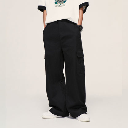 Wide Leg Workwear Cargo Pants PinkLimes Trending Streetwear