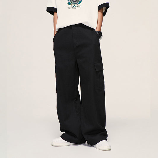 Wide Leg Workwear Cargo Pants PinkLimes Trending Streetwear