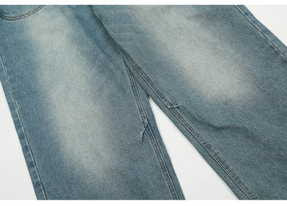 Vintage Style Loose Jeans PinkLimes Trending Streetwear