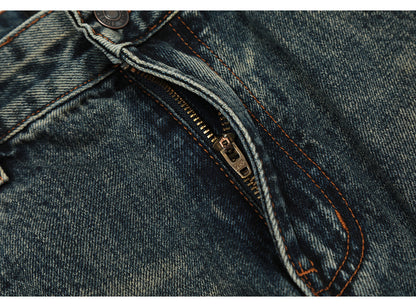 Baggy Distressed Denim Jeans PinkLimes Trending Streetwear