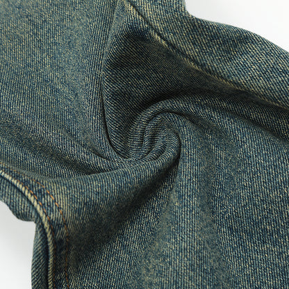 Ripped Blue Denim Jeans PinkLimes Trending Streetwear