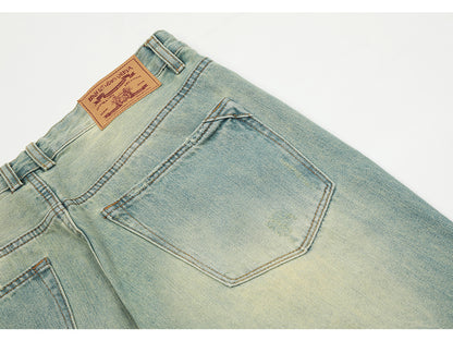 Ripped Denim Jeans PinkLimes Trending Streetwear