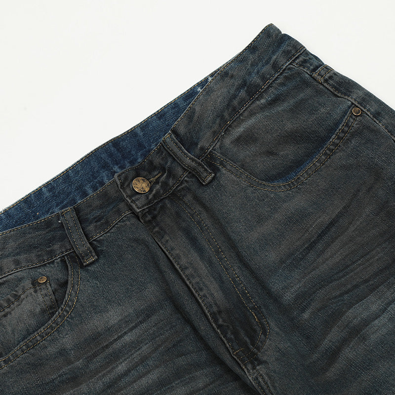 High Waist Distressed Flared Jeans PinkLimes Trending Streetwear
