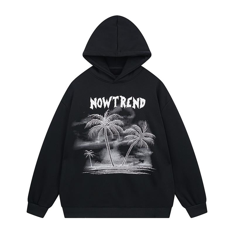 Nowtrend Hoodie Black Shirts & Tops PinkLimes Trending Streetwear