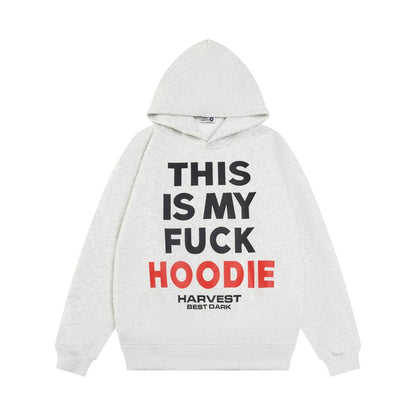 This Is My F*ck Hoodie Grey PinkLimes Trending Streetwear