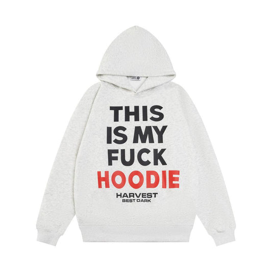 This Is My F*ck Hoodie Grey PinkLimes Trending Streetwear