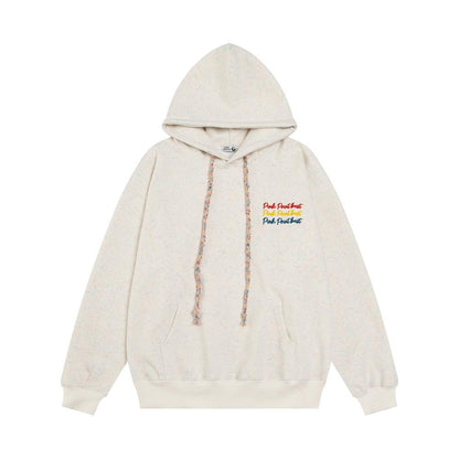 Pink Printbest Hoodie Beige Shirts & Tops PinkLimes Trending Streetwear