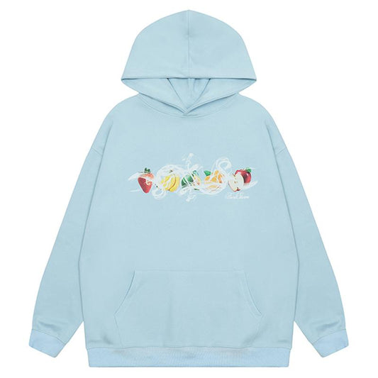 Focus Storm Hoodie Light Blue Shirts & Tops PinkLimes Trending Streetwear