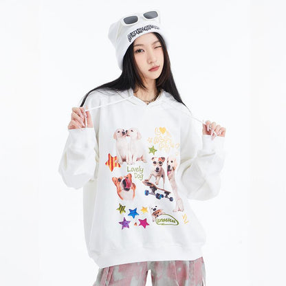Cool Dogs Hoodie Shirts & Tops PinkLimes Trending Streetwear