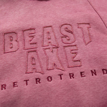 Beast Axe Hoodie Shirts & Tops PinkLimes Trending Streetwear