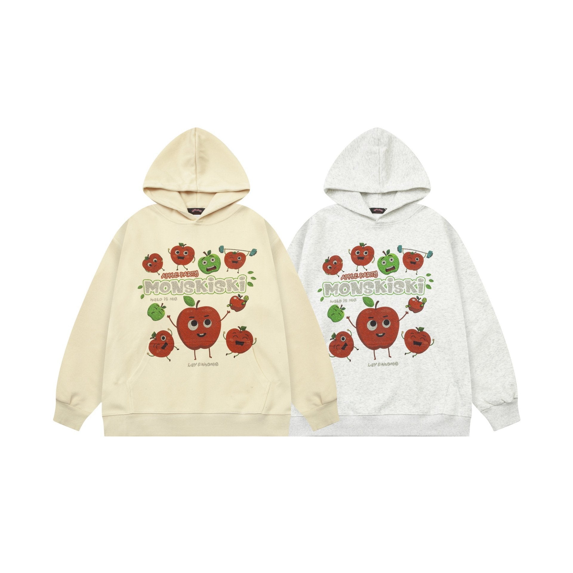 Apple Party Hoodie Shirts & Tops PinkLimes Trending Streetwear