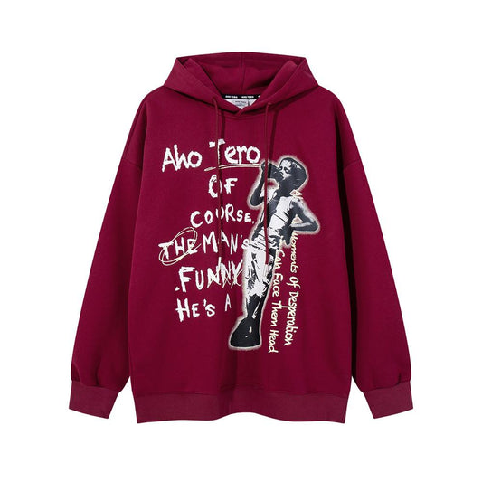 Bad Kid Hoodie Red Shirts & Tops PinkLimes Trending Streetwear