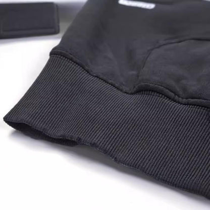 Gothic Print Hoodie Shirts & Tops PinkLimes Trending Streetwear