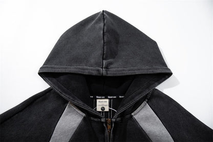 Bestaxe Zip-Up Hoodie Shirts & Tops PinkLimes Trending Streetwear