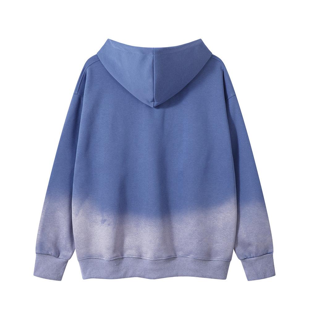 Casual Tie-Dye Hoodie Shirts & Tops PinkLimes Trending Streetwear