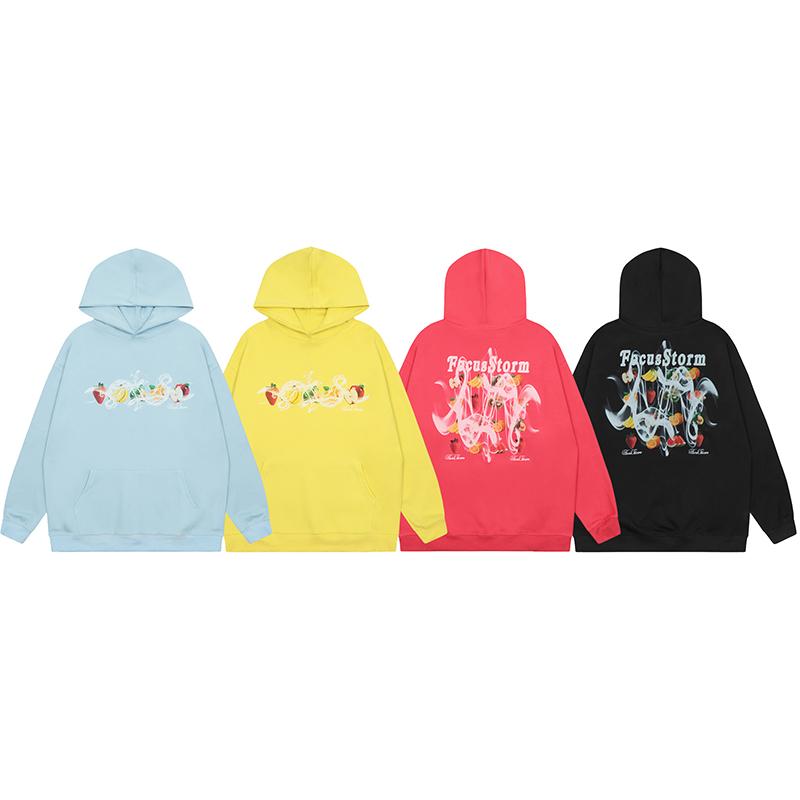 Focus Storm Hoodie Shirts & Tops PinkLimes Trending Streetwear
