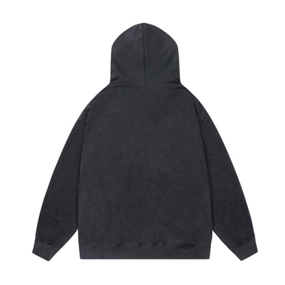 Gothic Print Hoodie Shirts & Tops PinkLimes Trending Streetwear