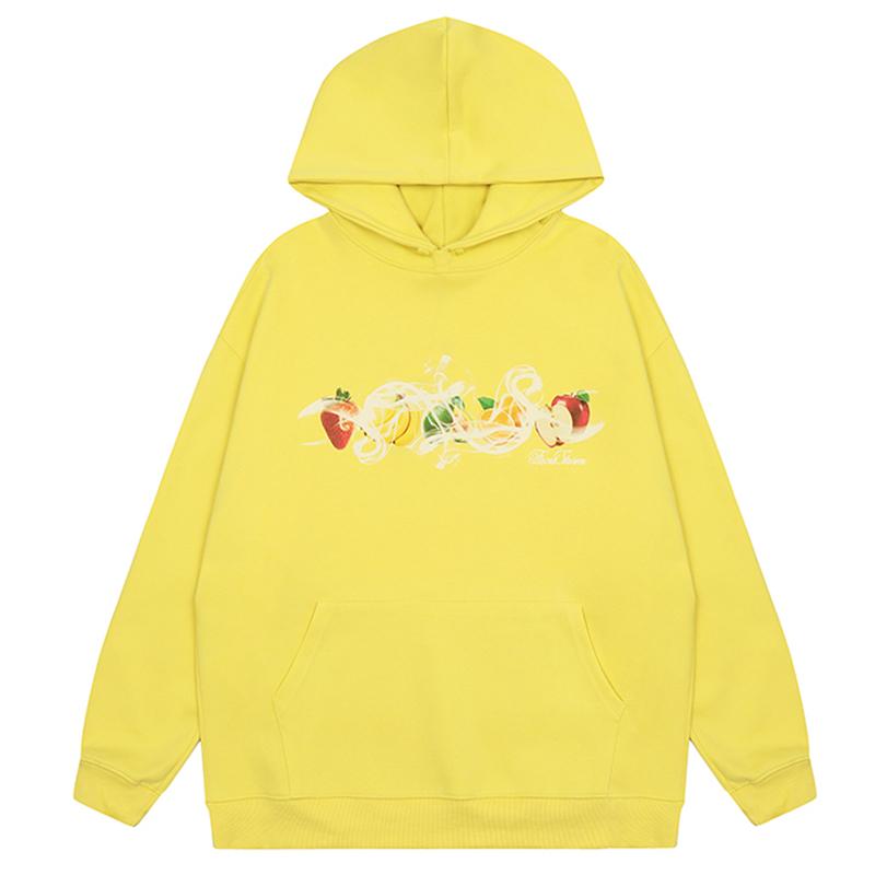 Focus Storm Hoodie Yellow Shirts & Tops PinkLimes Trending Streetwear
