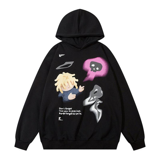 Your Precious Hoodie Black Shirts & Tops PinkLimes Trending Streetwear