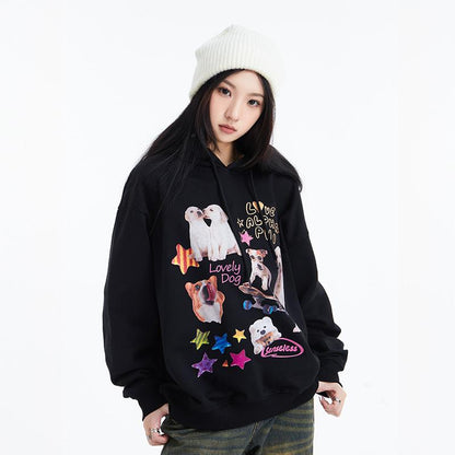Cool Dogs Hoodie Shirts & Tops PinkLimes Trending Streetwear
