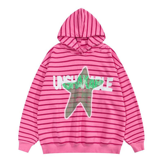 Unshakable Hoodie Pink Shirts & Tops PinkLimes Trending Streetwear
