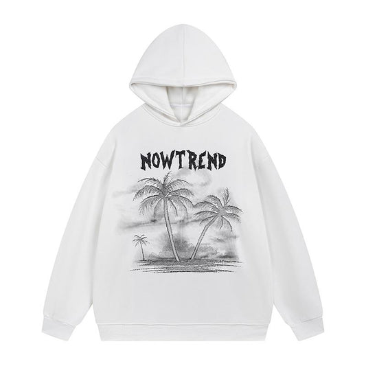 Nowtrend Hoodie White Shirts & Tops PinkLimes Trending Streetwear