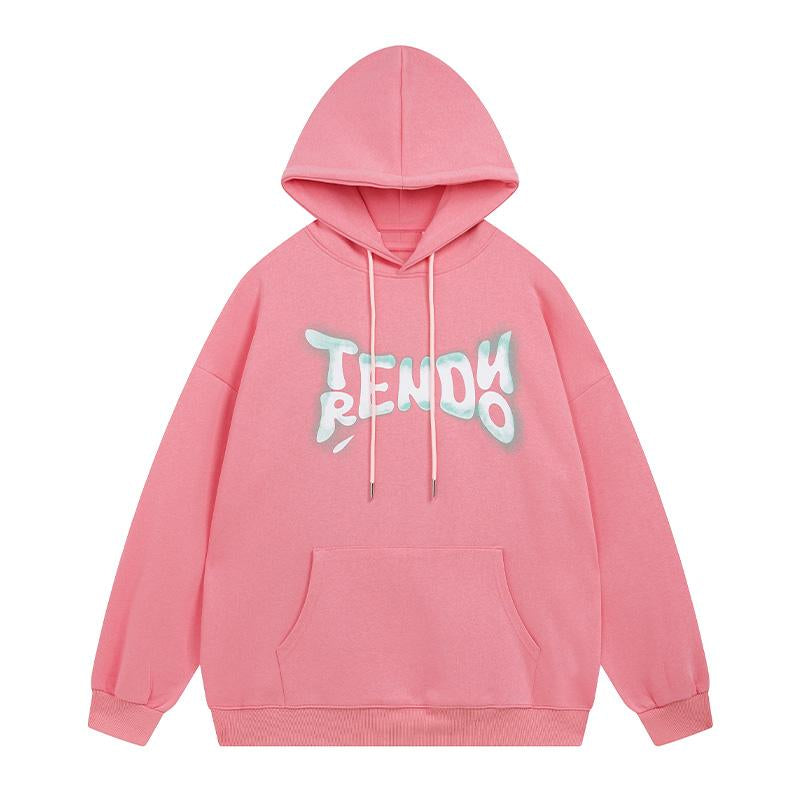 Trenduo Hoodie Pink Shirts & Tops PinkLimes Trending Streetwear