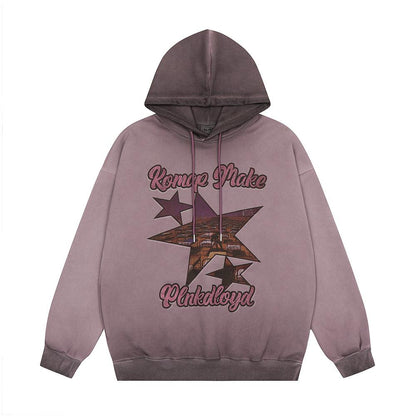Star Hoodie Light Purple Shirts & Tops PinkLimes Trending Streetwear