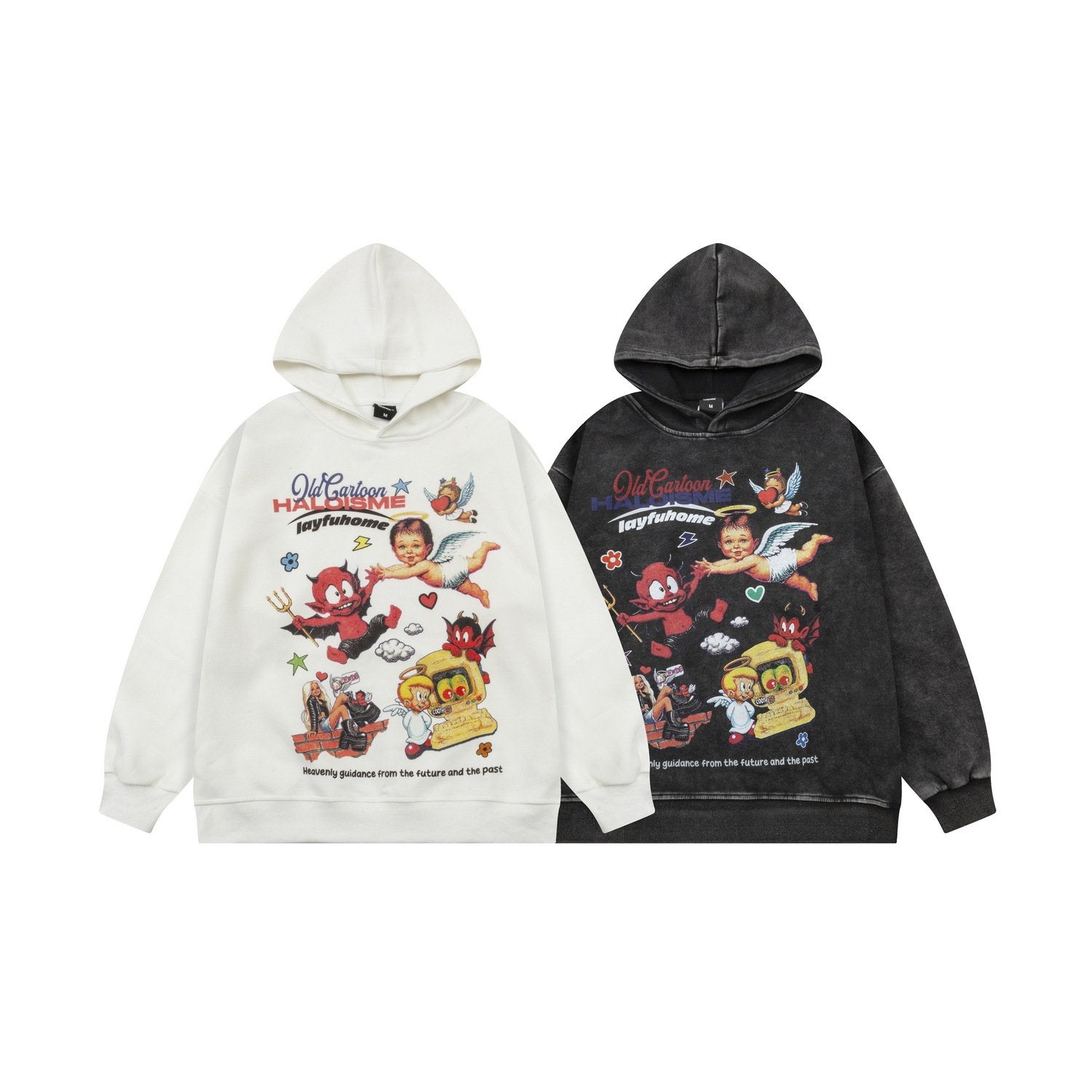 Haloisme Hoodie Shirts & Tops PinkLimes Trending Streetwear