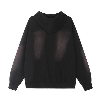 Embroidered Butterfly Hoodie Shirts & Tops PinkLimes Trending Streetwear